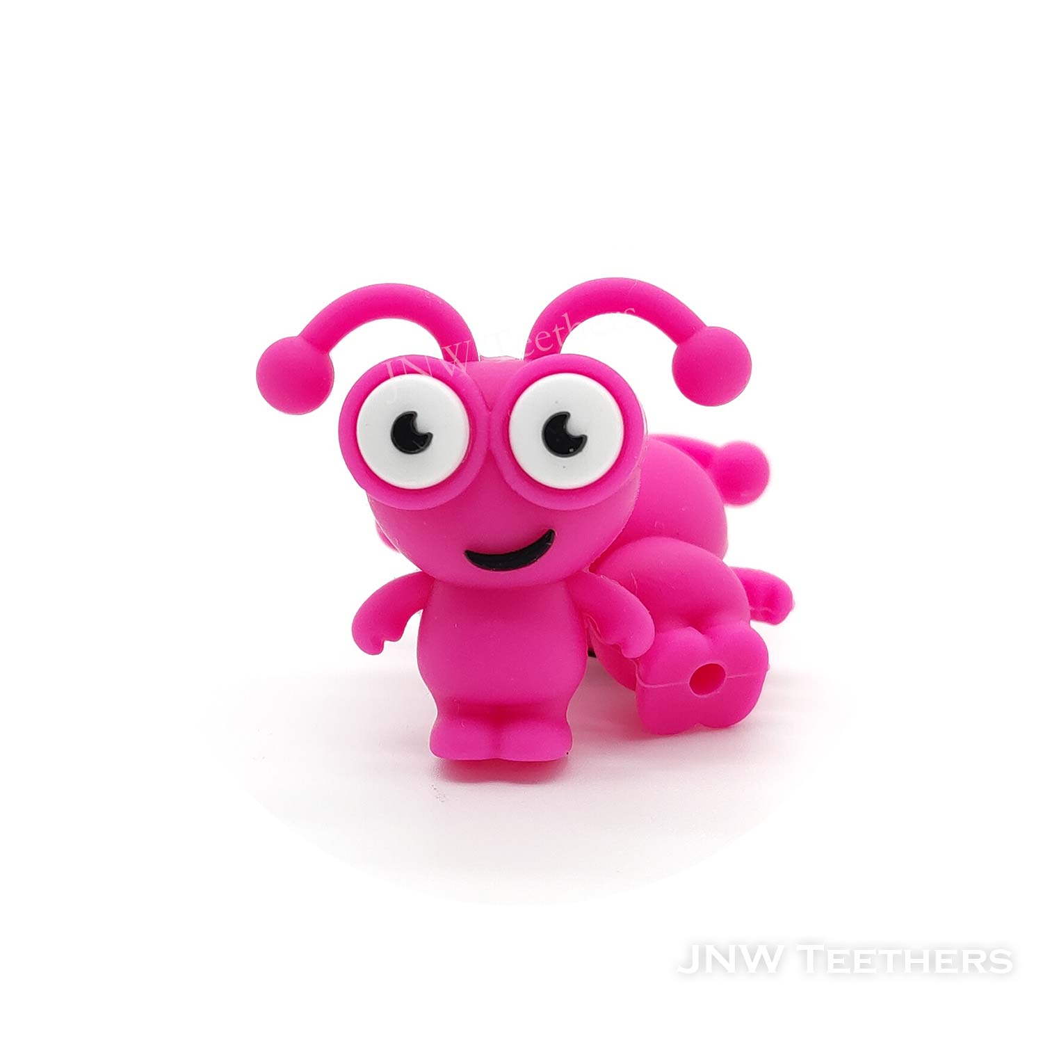 3D Cricut Cutie silicone focal beads fuchsia