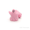 3D dancing ghost silicone focal beads pink
