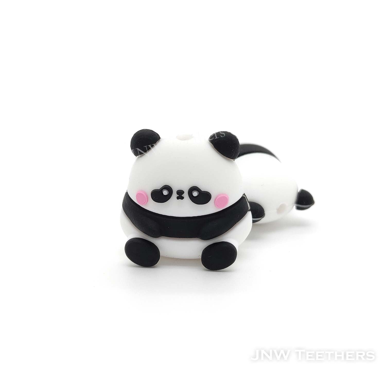 3D Panda Bear silicone focal beads