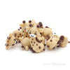 3D giraffe silicone focal beads oatmeal