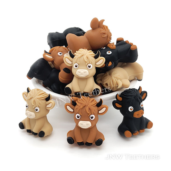 Silikon 3D - Motivperle Kuh