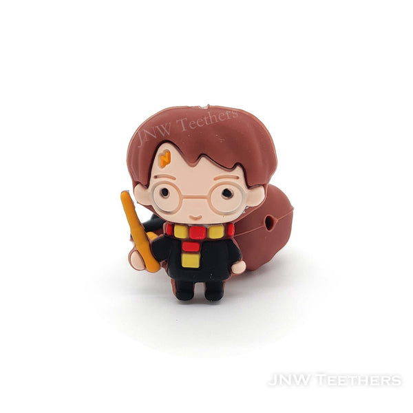 3D magic Harry silicone focal beads