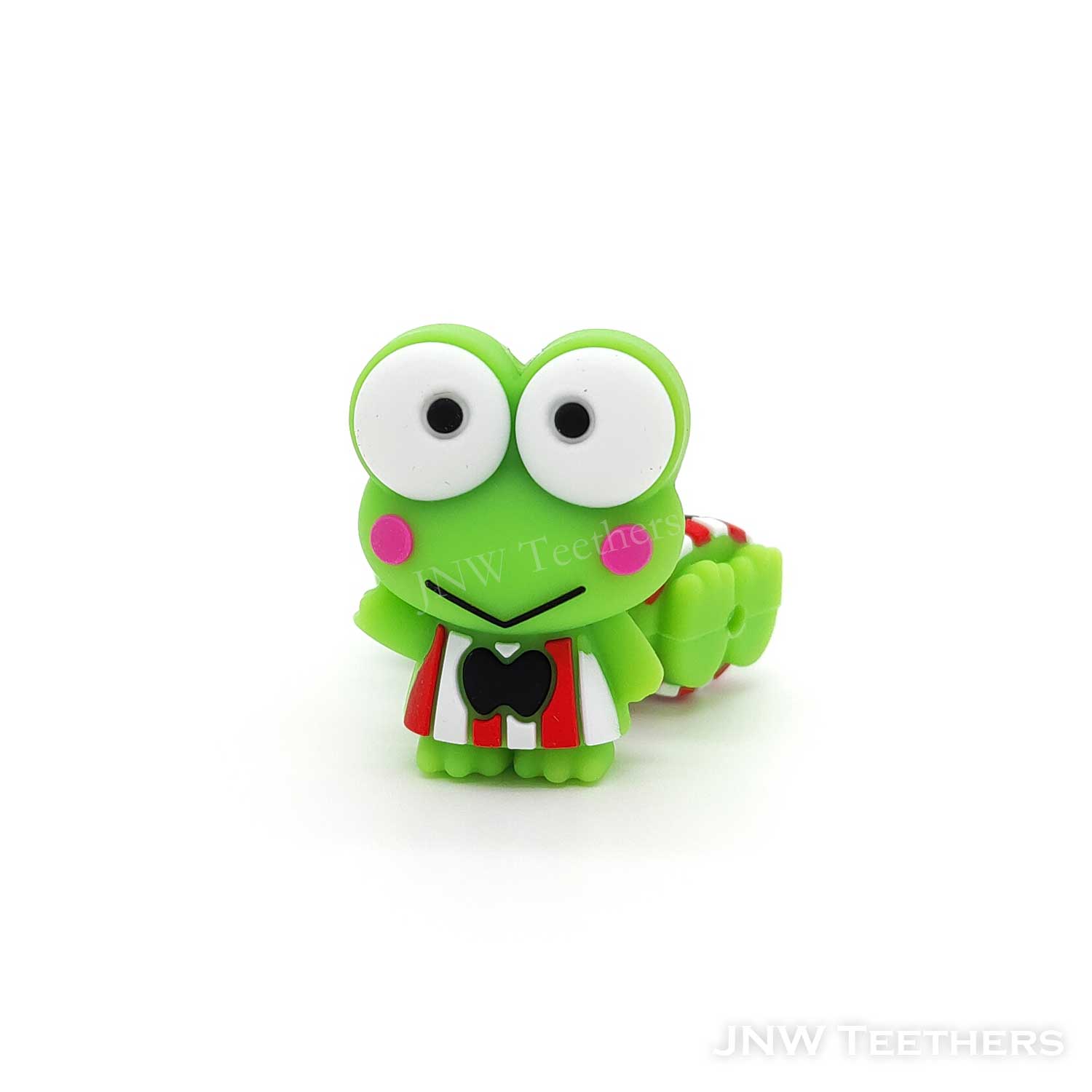 3D Mr Frog silicone focal beads