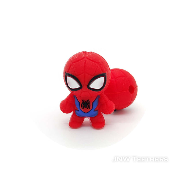 3D Spider hero silicone focal beads
