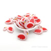 Flamingo silicone focal beads Pink