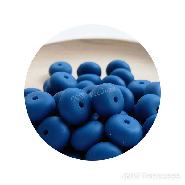 14mm Silicone Abacus - Sapphire