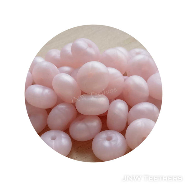 14 mm Silikon-Abakus - Perlrosa