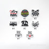 Animal mom silicone focal beads