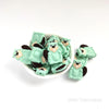 Beaver silicone focal beads mint