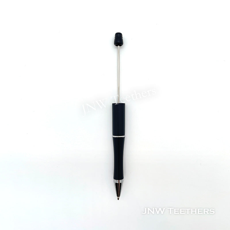 Pack 20 Plastic Beadable Pens DIY Bead Ballpoint Pens - Pattern A