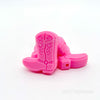Botas Cuentas Silicona Rosa