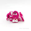 Fuchisa Mr. Bean Candy with Smiling Face Silicone Focal Beads