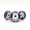 Dallas Cowboys Round Football Teams silicone focal beads