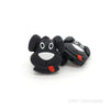 Black Dog silicone focal beads