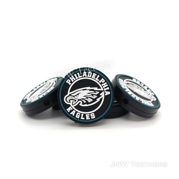 Philadelphia Eagles Football Teams silicone focal beads