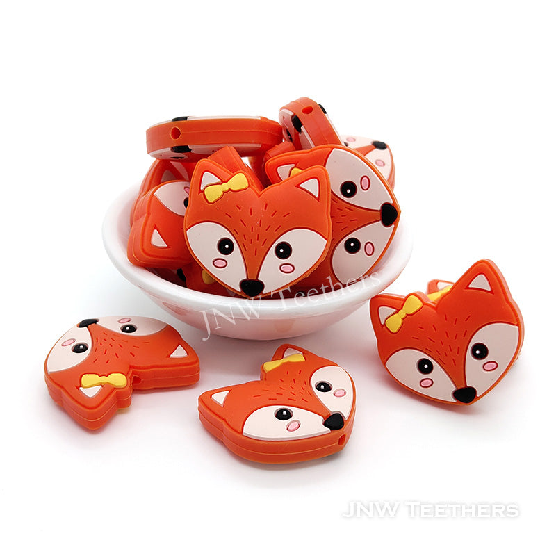 Silikon Motivperle Fuchs