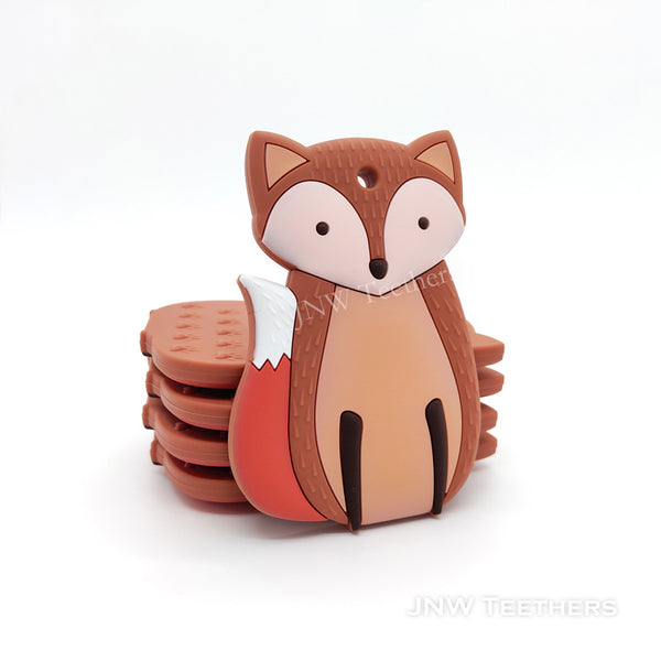 Silikonová žvýkací hračka - Fox