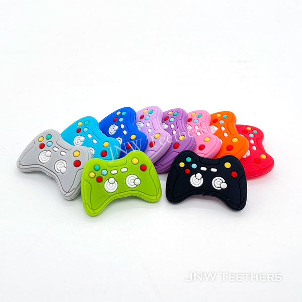 Pack 5 Perles Focales en Silicone Noeud Papillon