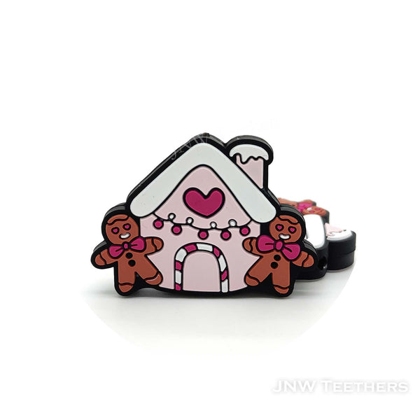 Gingerbread Pink House Focals