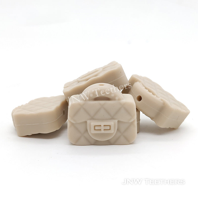 Silicone Handbag Beads - 5 Beads