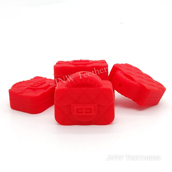 Silicone Handbag Beads - 5 Beads
