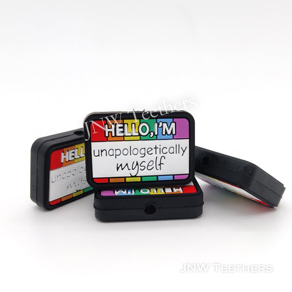 Hello silicone focal beads