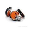Football Teams Helmet silicone focal beads