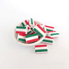 Hungary flag silicone focal beads