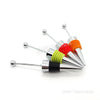 Metal beadable wine stopper