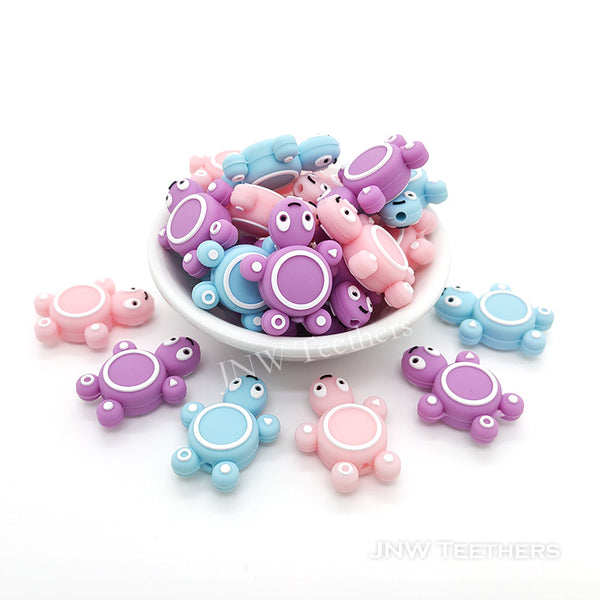 Turtle silicone focal beads