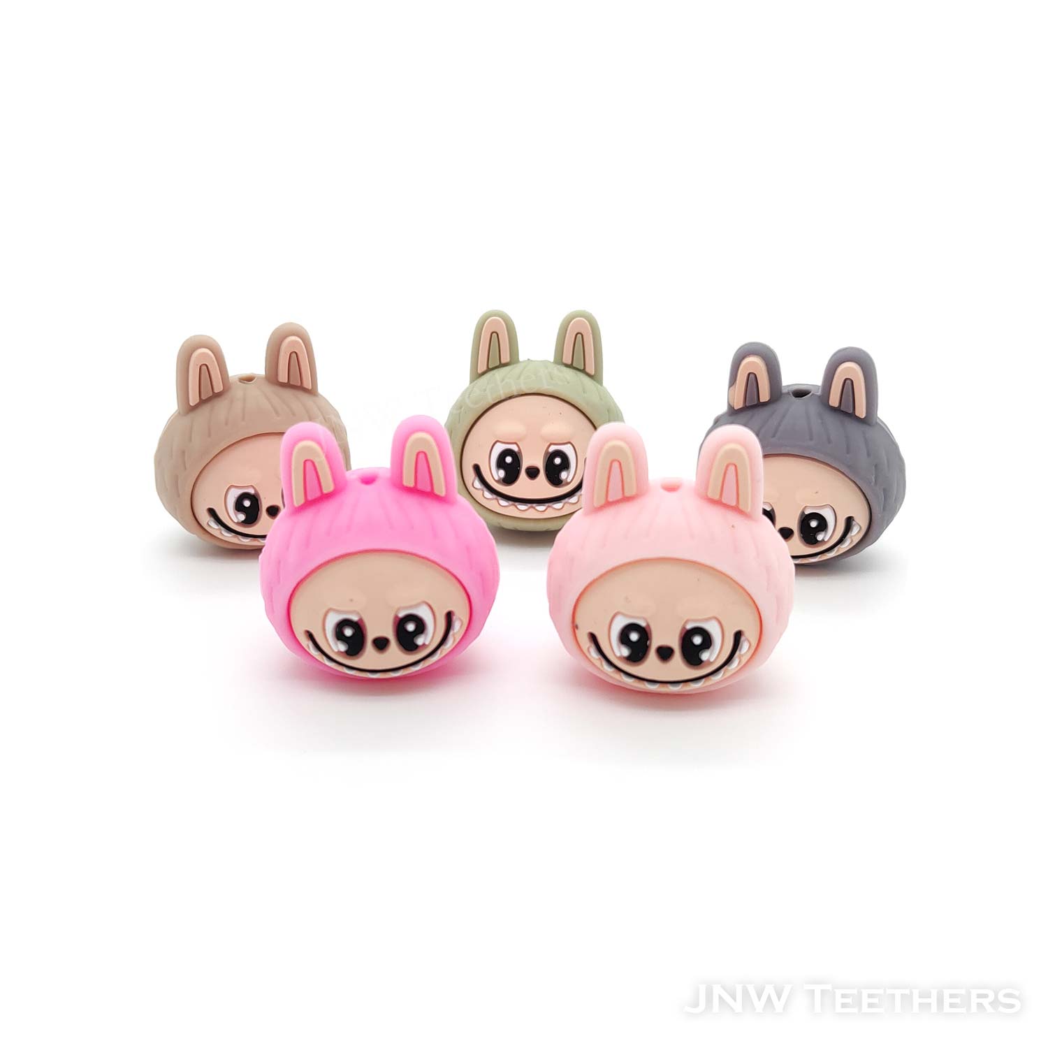 Monster Dolls focals silicone beads