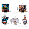 silicone coffee focal beads