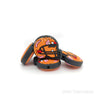 Orange Helmet Football Teams Silicone Focal Beads