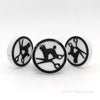 Pets Salon Hair Scissors Silicone Focal Beads