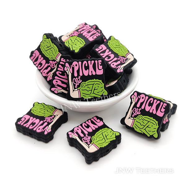 Pickle slut silicone focal beads