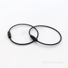 Stainless Steel Wire Rings black