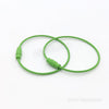 JNW Teethers Braided Cable Keychain chartreuse