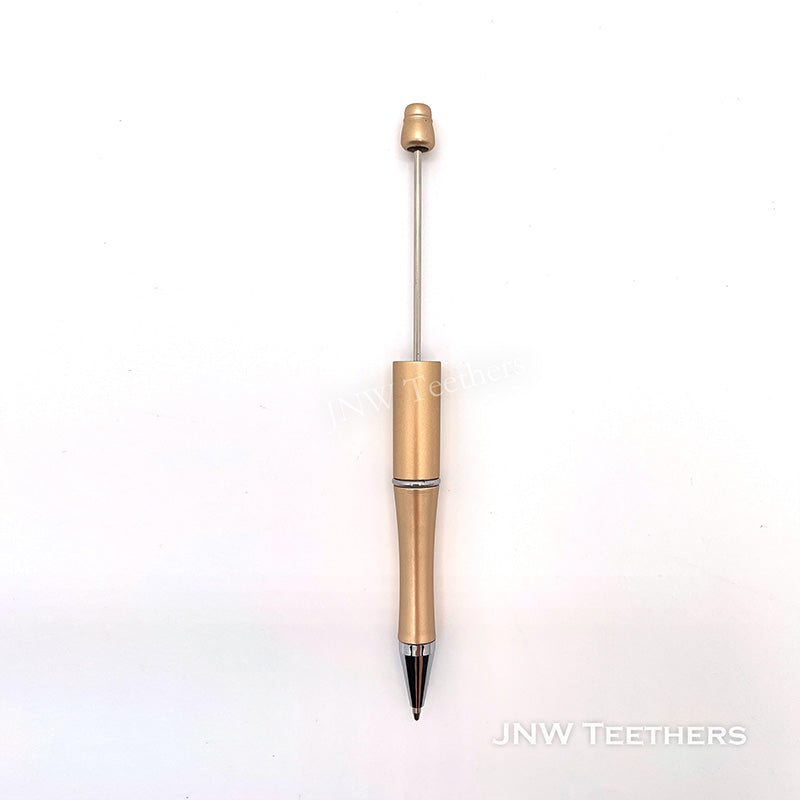 Pack 20 Plastic Beadable Pens DIY Bead Ballpoint Pens - Pattern A