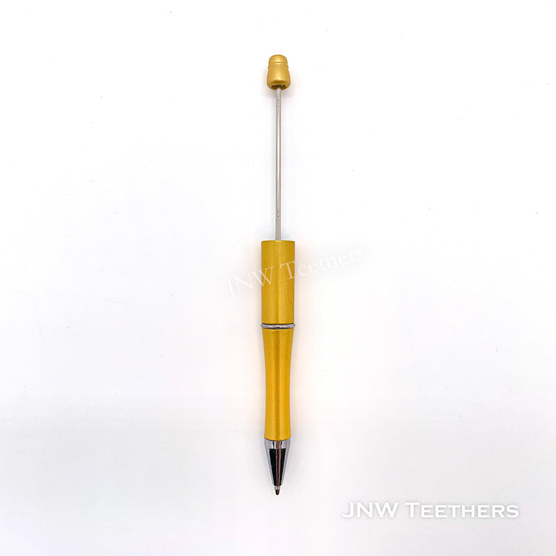 Pack 20 Plastic Beadable Pens DIY Bead Ballpoint Pens - Pattern A