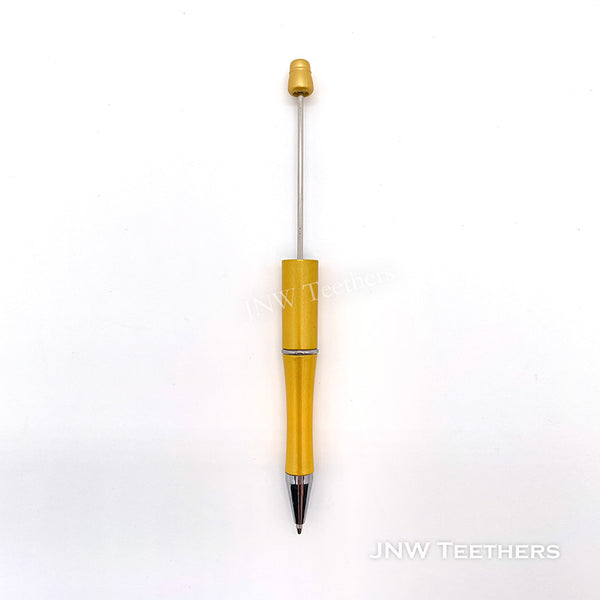 Pack 20 Plastic Beadable Pens DIY Bead Ballpoint Pens - Pattern A