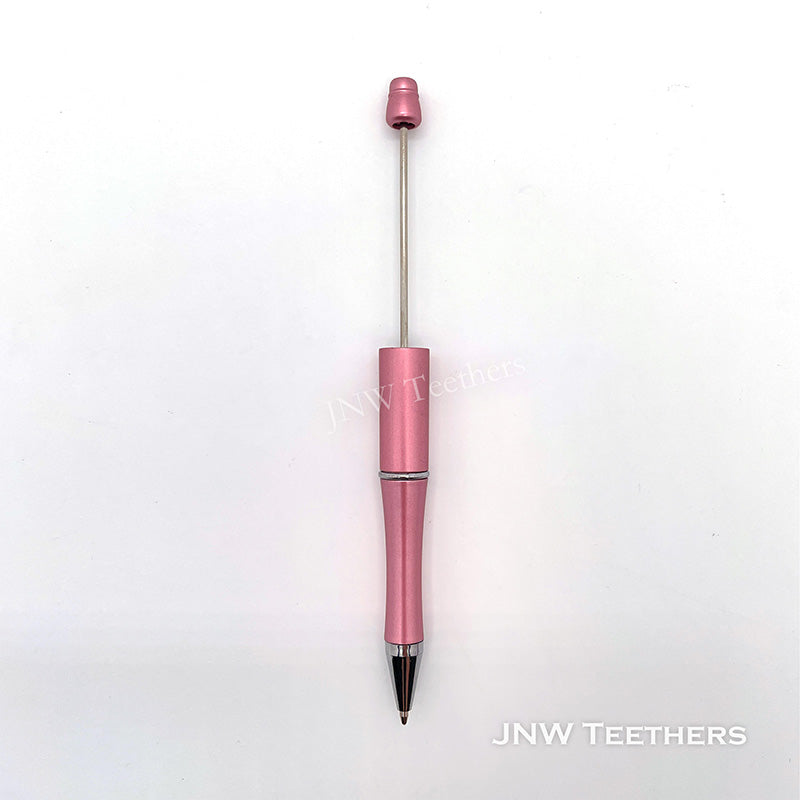 Pack 20 Plastic Beadable Pens DIY Bead Ballpoint Pens - Pattern A