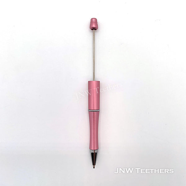 Pack 20 Plastic Beadable Pens DIY Bead Ballpoint Pens - Pattern A