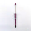 Pack 20 Plastic Beadable Pens DIY Bead Ballpoint Pens - Pattern A
