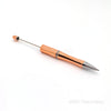 Soft gold plating plastic beadable pens