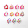 Rainbow Heart Unicorn Silicone Focal Beads