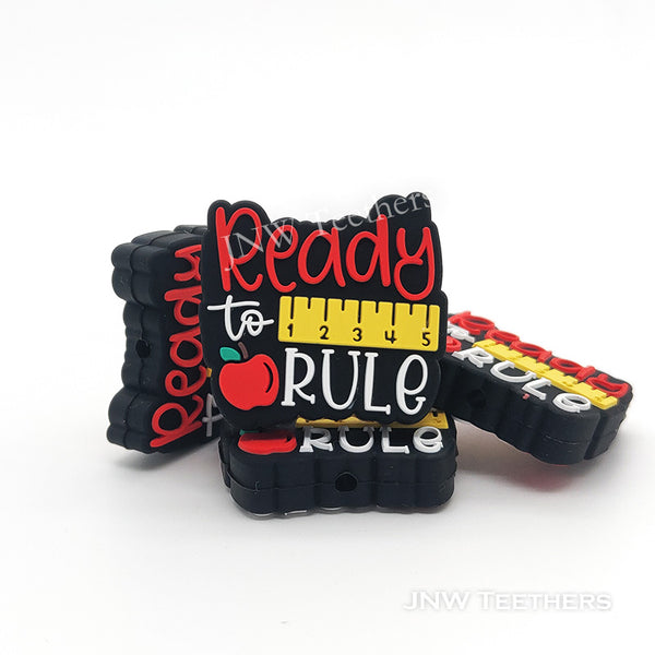 Ready to rule silicone focal beads