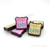 Remember Eat Bread Silicone Focal Beads
