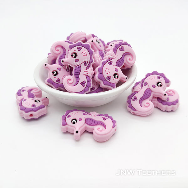Seahorse Silicone Focal Beads