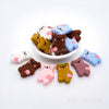 Mini Polar bear silicone focal beads