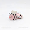 Pink Bee Silicone Beads